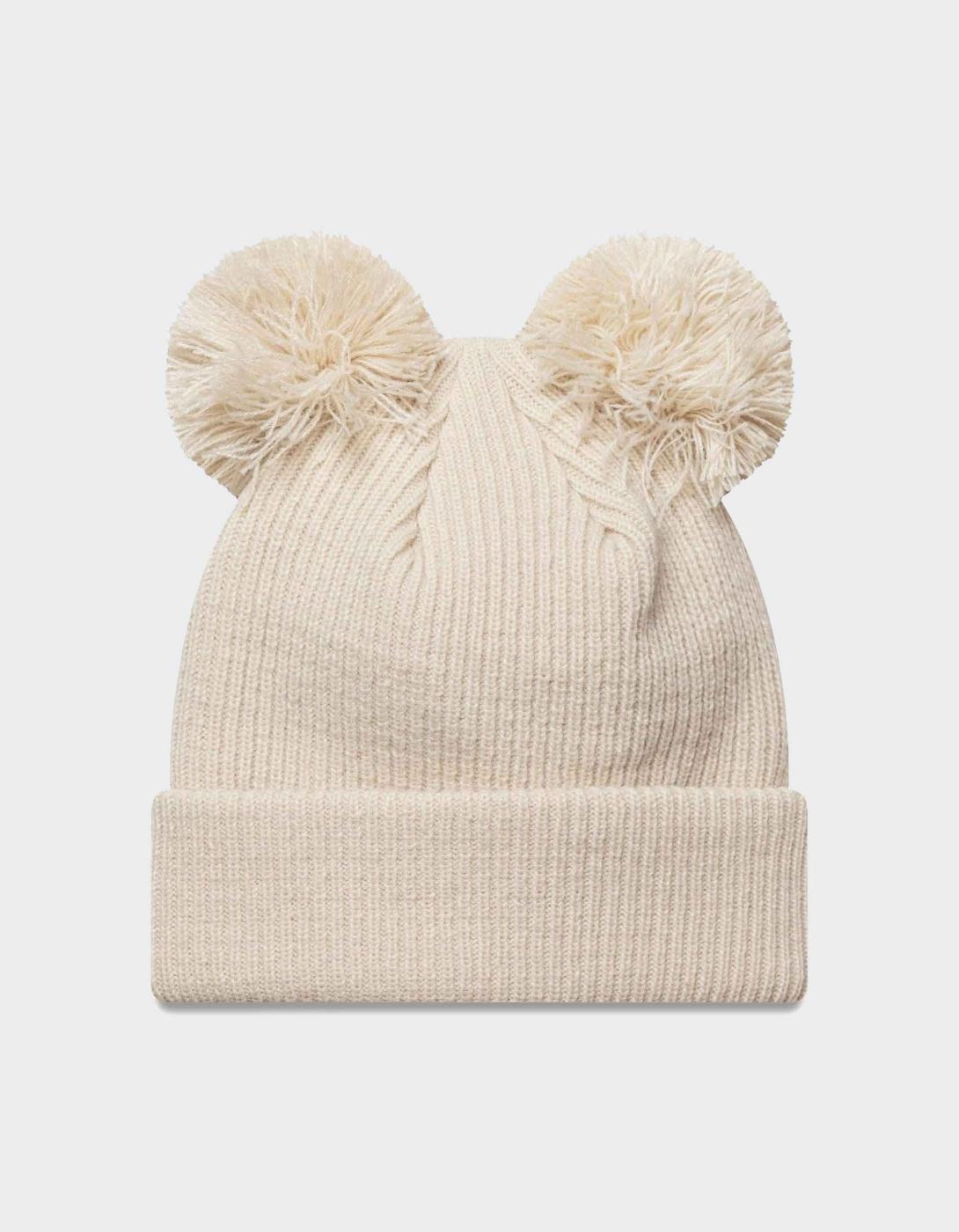 Gorro NEW ERA WMNS DOUBLE POM NEYYAN - Light Beige