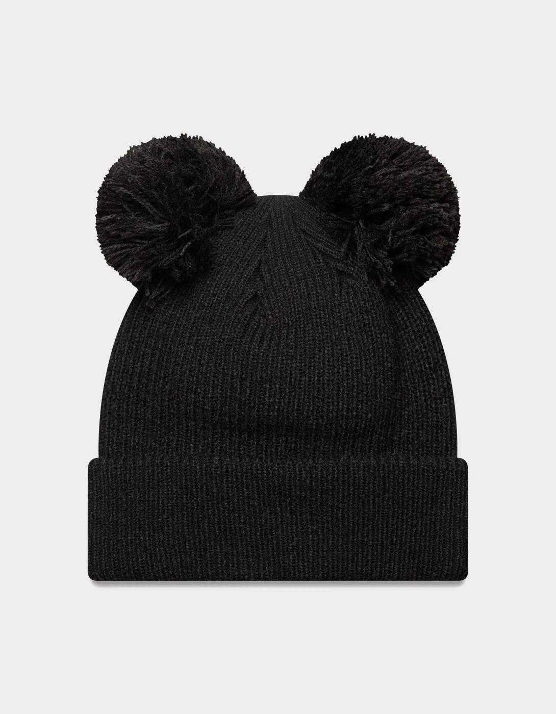 Gorro NEW ERA WMNS DOUBLE POM NEYYAN - Black