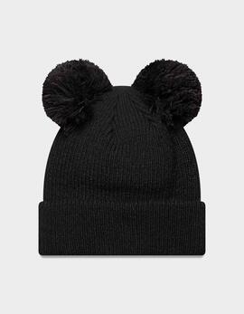 Gorro NEW ERA WMNS DOUBLE POM NEYYAN - Black