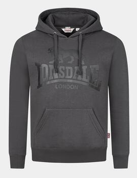 Sudadera Capucha LONSDALE GO SPORT 2 - Anthracite/Black