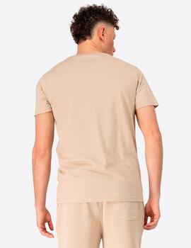 Camiseta LONSDALE LANGSETT - Sand/Black
