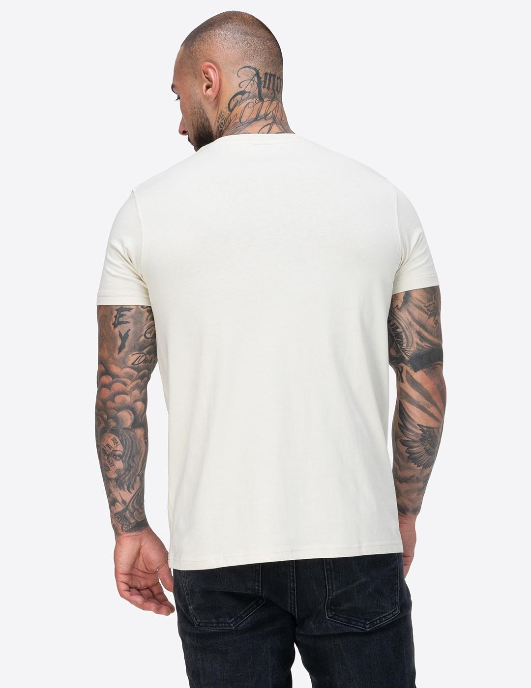 Camiseta LONSDALE HAZELHURST - Beige/Black