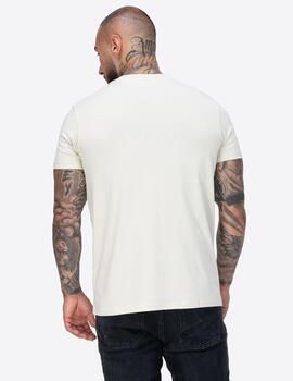 Camiseta LONSDALE HAZELHURST - Beige/Black