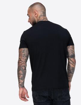 Camiseta LONSDALE STALYBRIDGE - Black/Ecru