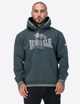 Sudadera Capucha LONSDALE OUTWOOD - Green/Green