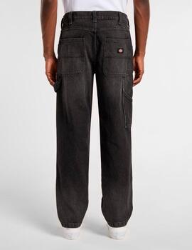Pantalón DICKIES GARYVILLE - Black Wash Faded