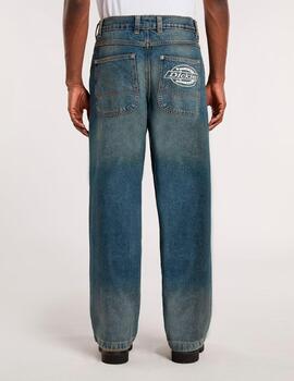 Pantalón DICKIES HILHAM - Khaki Tinted Blue