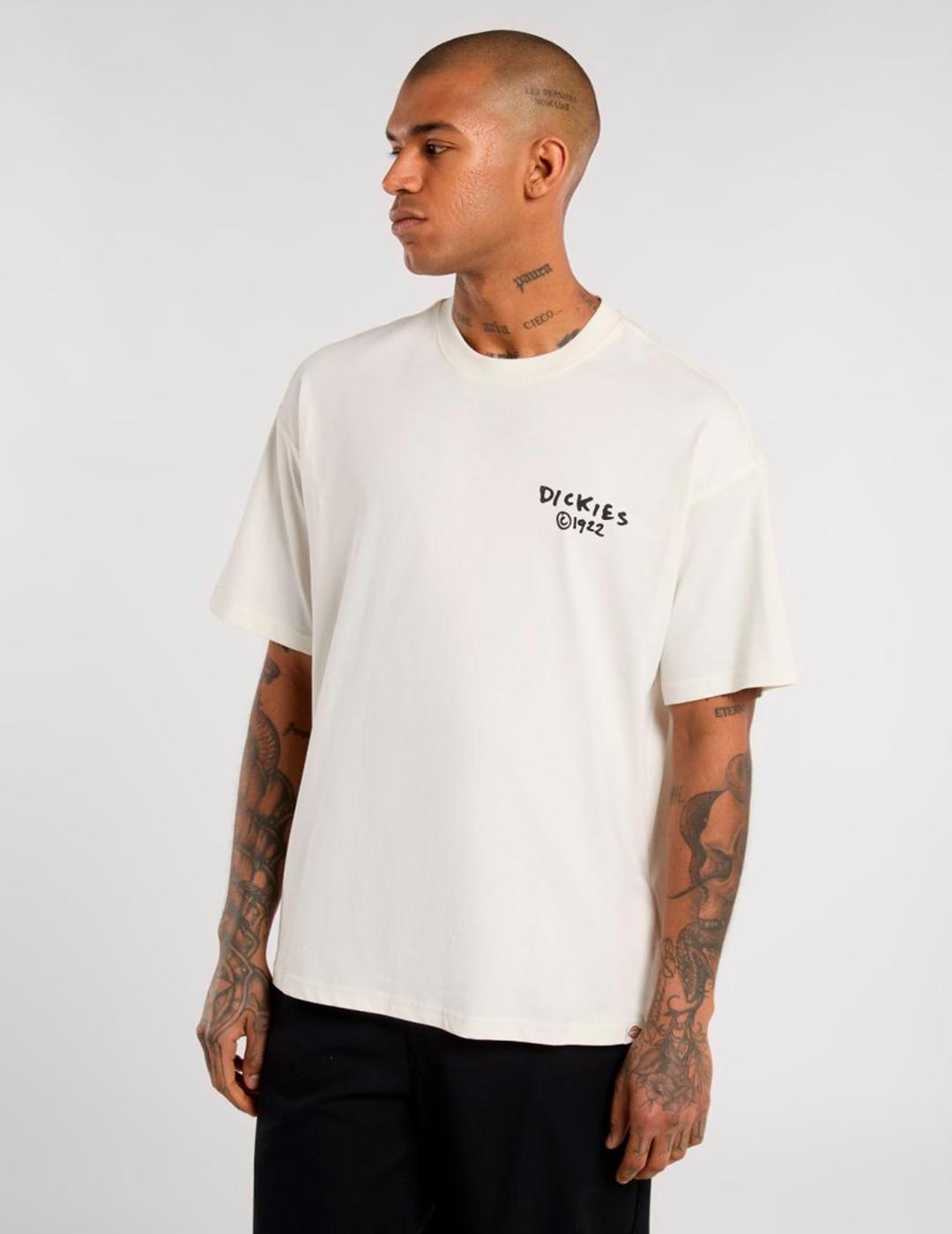 Camiseta DICKIES SNEEDVILLE - Egret