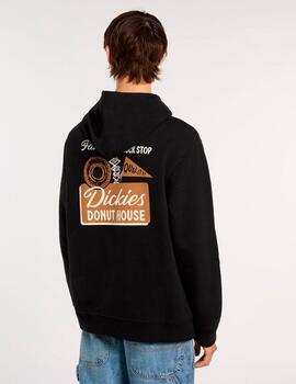 Sudadera Capucha DONUT HOUSE - Black