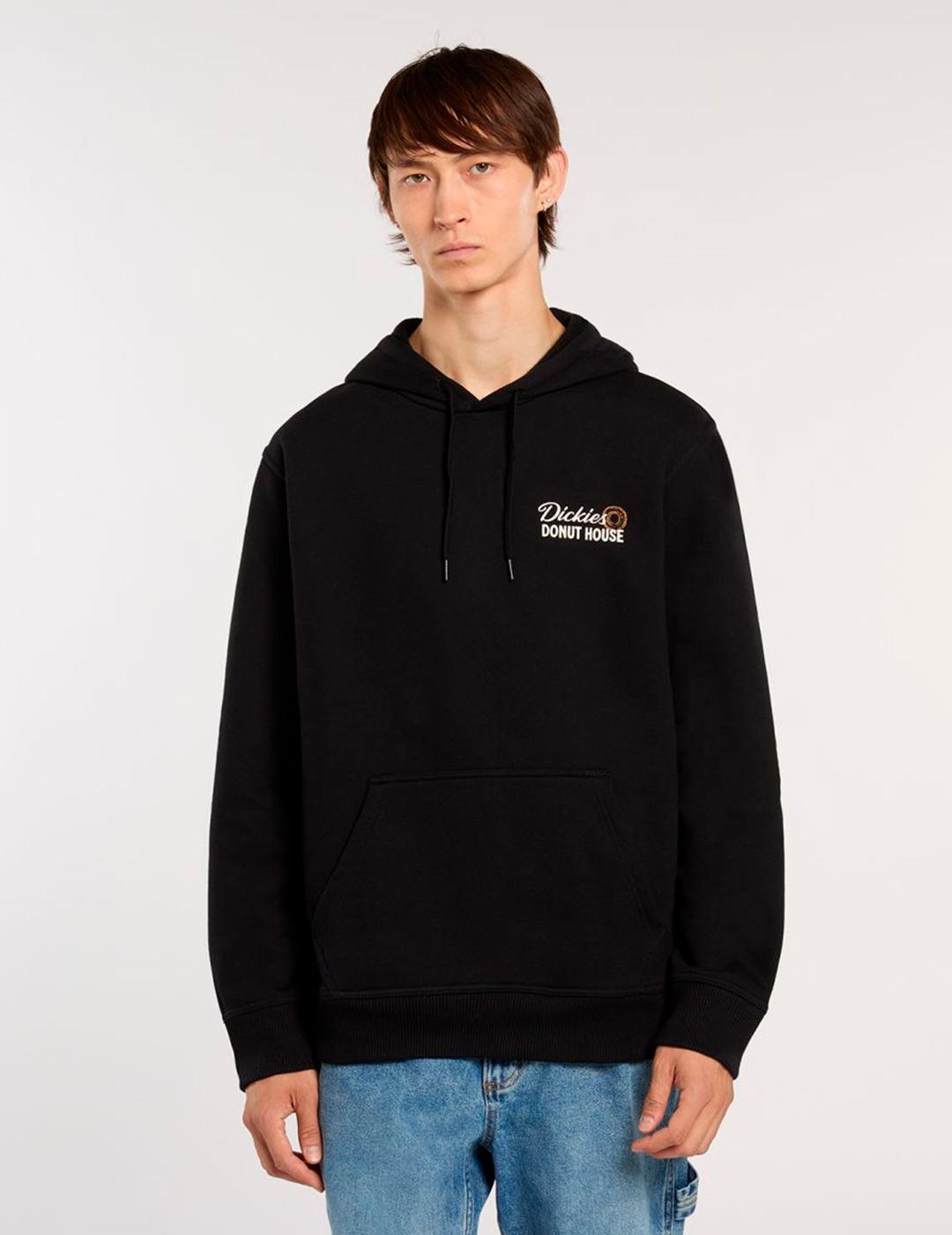 Sudadera Capucha DONUT HOUSE - Black