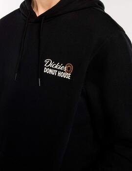 Sudadera Capucha DONUT HOUSE - Black