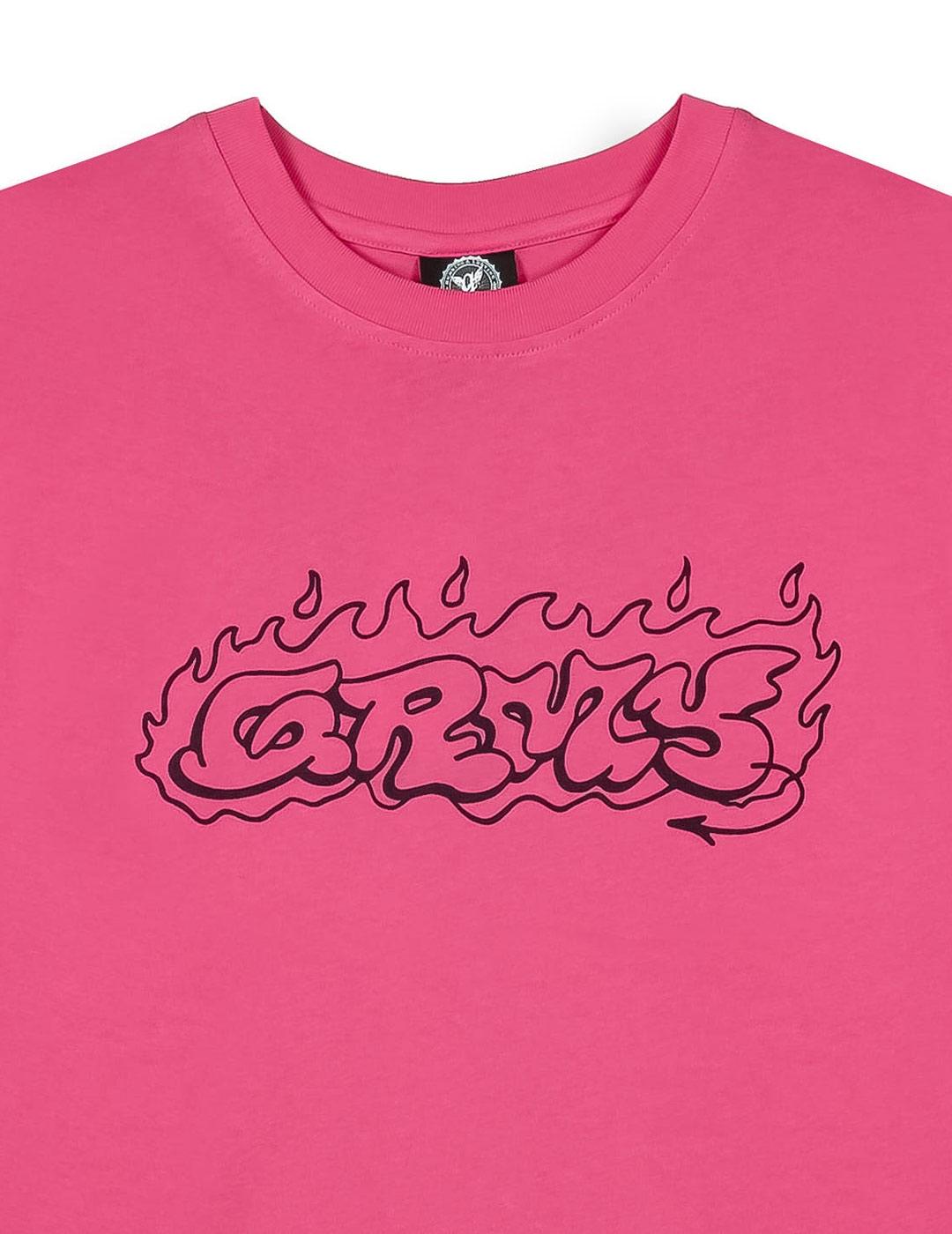 Camiseta GRIMEY THE SHELTER THROW UP - Fucshia