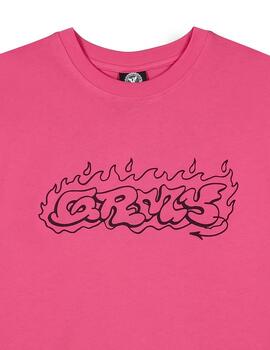 Camiseta GRIMEY THE SHELTER THROW UP - Fucshia