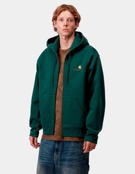 Sud. Cap. CARHARTT WIP Abierta AMERICAN SCRIPT - Dark Fir