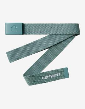 Cinturón CARHARTT WIP C-LOGO TONAL - Silver Pine / White