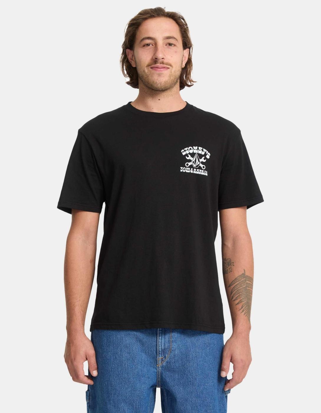 Camiseta VOLCOM STONEYS - Black
