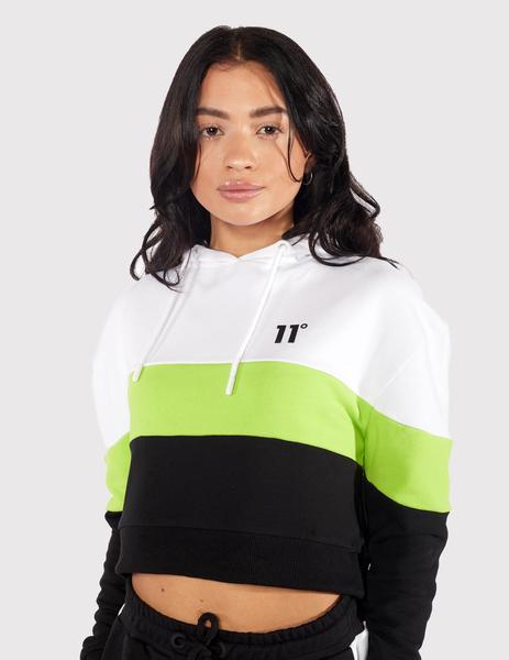 sudadera con capucha cropped