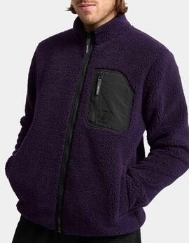 Forro Polar VOLCOM MUZZER FUZZAR - Dark Purple