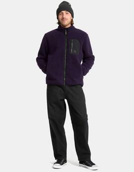 Forro Polar VOLCOM MUZZER FUZZAR - Dark Purple