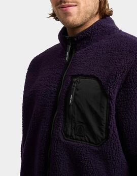 Forro Polar VOLCOM MUZZER FUZZAR - Dark Purple