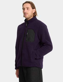 Forro Polar VOLCOM MUZZER FUZZAR - Dark Purple