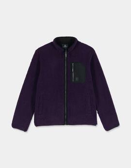 Forro Polar VOLCOM MUZZER FUZZAR - Dark Purple