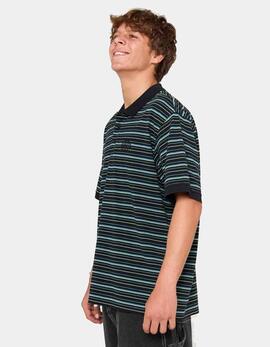 Polo RIP CURL RAW BURST - Black