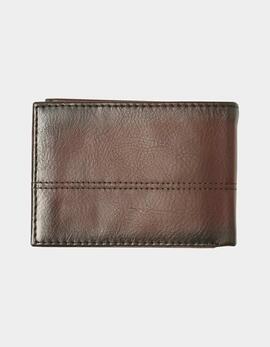 Cartera RIP CURL CORPAWAU ICON PU SLIM - Black/Tan