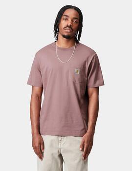 Camiseta CARHARTT WIP POCKET - Glassy Pink