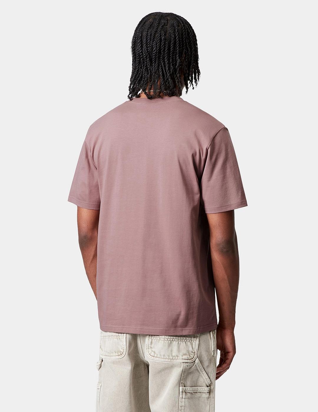 Camiseta CARHARTT WIP POCKET - Glassy Pink