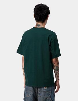 Camiseta CARHARTT WIP MADISON - Dark Fir / Wax