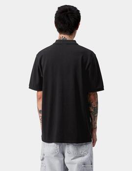 Polo CARHARTT WIP AMERICAN SCRIPT - Black