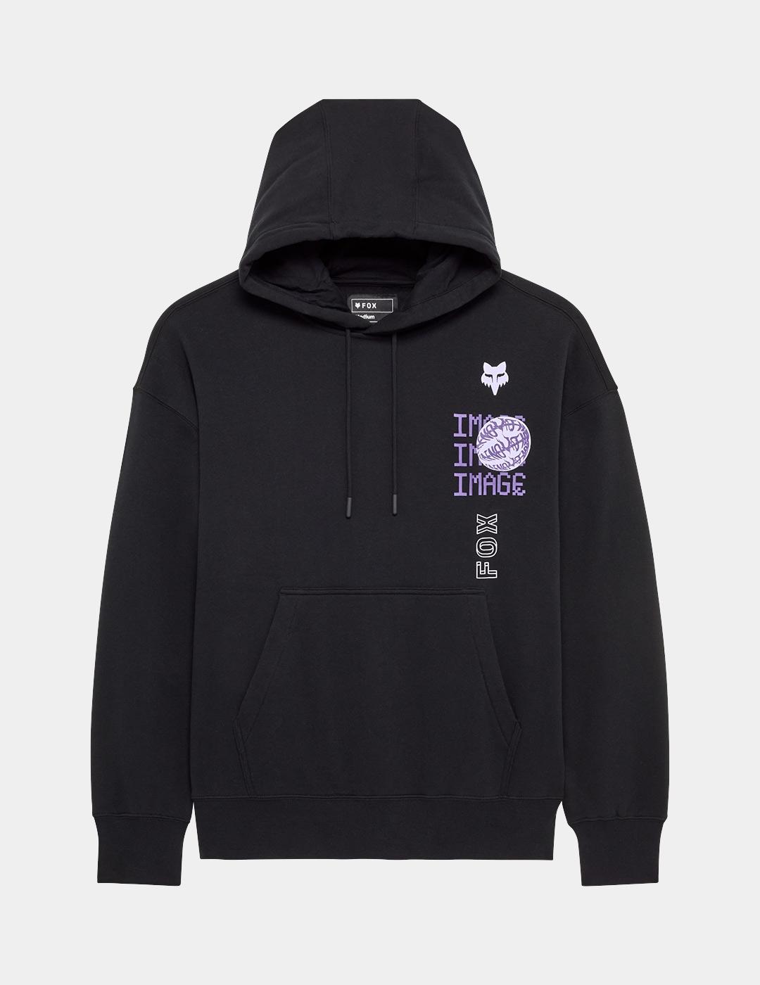 Sudadera Capucha FOX IMAGE PHANTOM OVERSIZED - Black