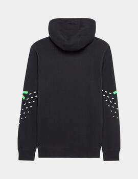Sudadera Capucha FOX SHIELD - Black