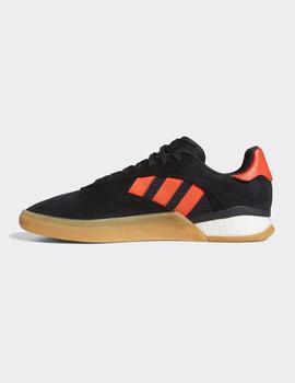 Zapatillas Adidas 3ST.004 - Black/Gum/Solred