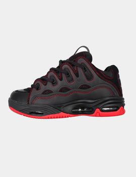 Zapatillas OSIRIS D3 2001 - Black/Red/Red