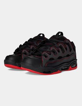 Zapatillas OSIRIS D3 2001 - Black/Red/Red