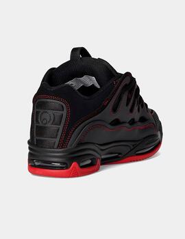 Zapatillas OSIRIS D3 2001 - Black/Red/Red