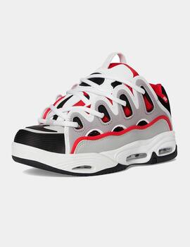 Zapatillas OSIRIS D3 2001 - Red/White/Grey