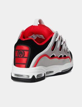 Zapatillas OSIRIS D3 2001 - Red/White/Grey
