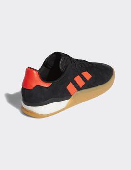 Zapatillas Adidas 3ST.004 - Black/Gum/Solred