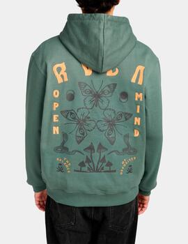 Sudadera Capucha RVCA BUTTERFLY POST - Lauren Wreath