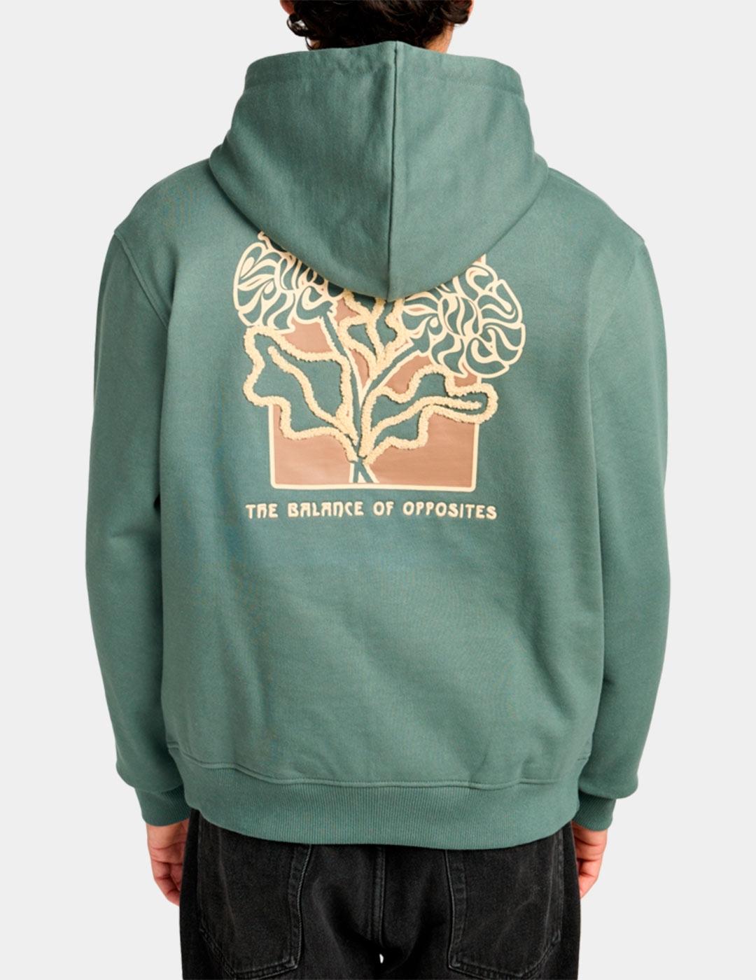 Sudadera Capucha RVCA FLOWER BALANCE - Lauren Wreath