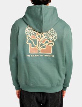 Sudadera Capucha RVCA FLOWER BALANCE - Lauren Wreath