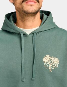 Sudadera Capucha RVCA FLOWER BALANCE - Lauren Wreath