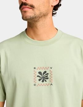 Camiseta RVCA MOSAIC FRAGMENT - Blk/Btl/Ro