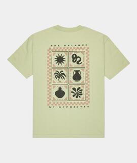Camiseta RVCA MOSAIC FRAGMENT - Blk/Btl/Ro