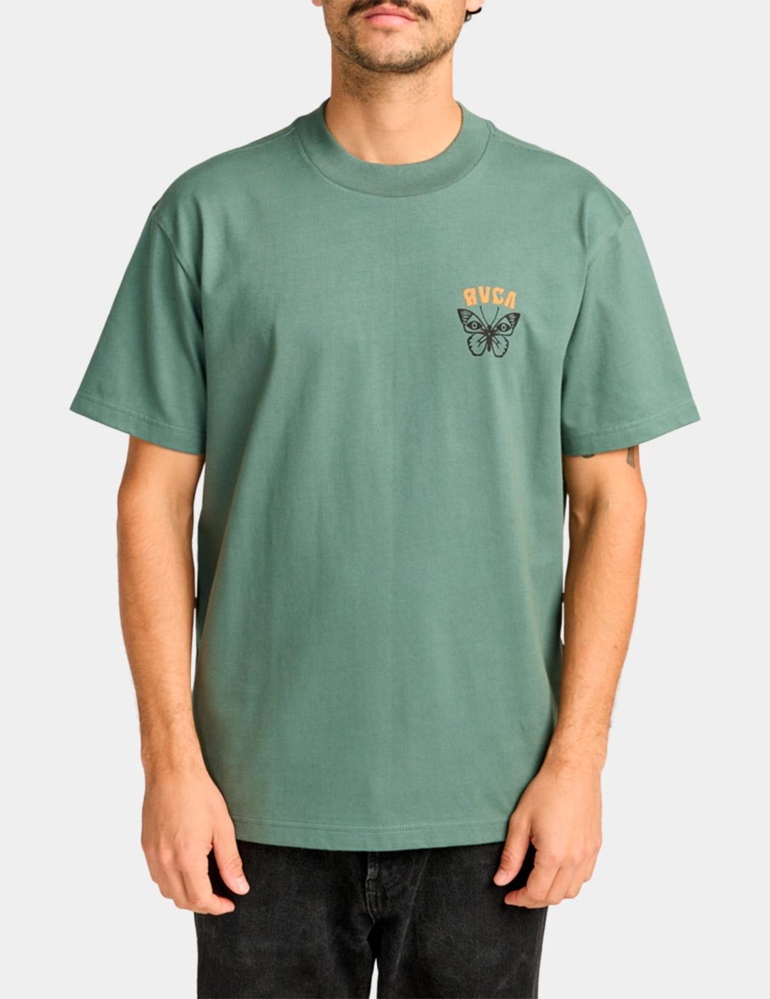 Camiseta RVCA BUTTERFLY POST - Laurel Wreath