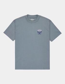 Camiseta RVCA BUTTERFLY POST - Flint Stone