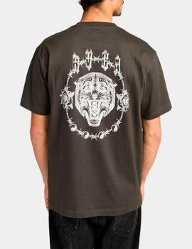 Camiseta RVCA DOUBLE TROUBLE - Pirate Black